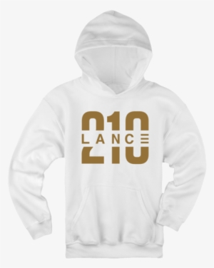 210 White Hoodie - Lance Stewart 210 Merch