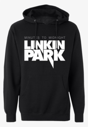 Minutes To Midnight Pullover Hoodie - Black Linkin Park Jacket