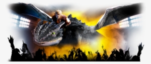 In A Legendary World, Dragons And Vikings Collide And - Train Your Dragon Live Spectacular