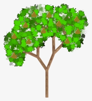 Pear Tree Jpg Transparent Library - Guava Tree Pixel Clipart