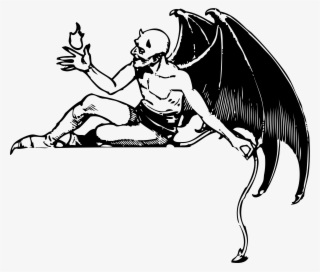 Reclining Devil