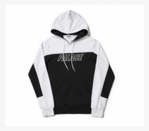 Palace Black And White Hoodie