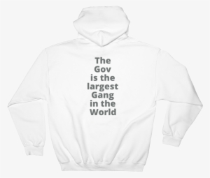 Image Of The Gov White Hoodie - Hoodie