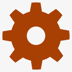 How To Set Use Brown Gear Icon Clipart