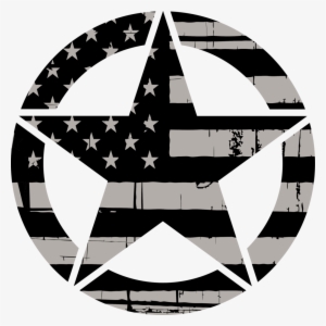 Willy's Army Star Flag - Illustration