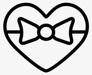 Heart Shape Giftbox With Lace Vector - Gift