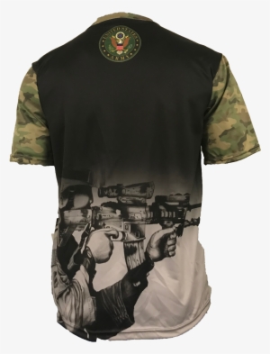 Evo Army Star Text Shirt - Illustration