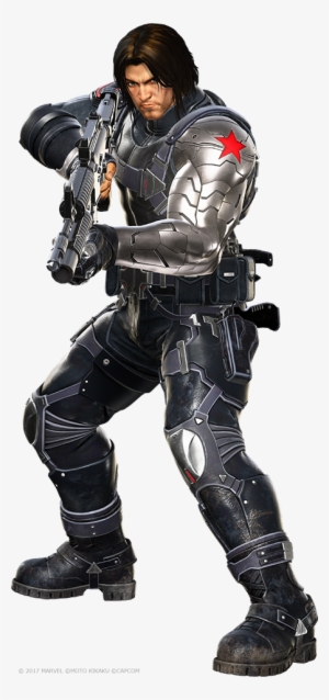 James Buchanan Barnes From Marvel Vs - Winter Soldier Marvel Vs Capcom
