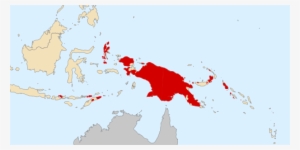 Papuan Languages - Papua New Guinea Location