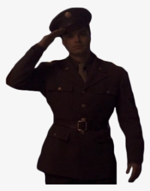 Transparent Bucky Barnes In A Military Uniform - Military