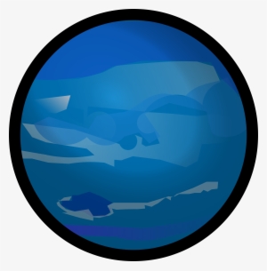 This Free Icons Png Design Of Neptune With Outline