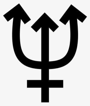 Open - Neptune Roman God Symbol