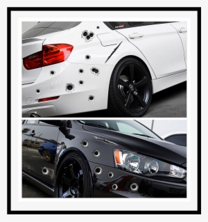 Styling 3d Fake Bullet - Chinese Car Stickers