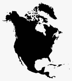North America Outline Png - North America Population 2016