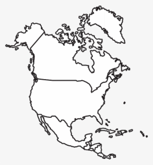 Jpg Freeuse Map Clip Art At Clker Com Vector - Outline North American Rivers Map