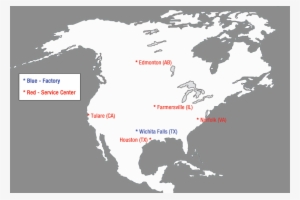 North-america - Location Of Saint Pierre And Miquelon
