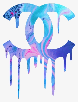 Report Abuse - Dripping Chanel Logo Png