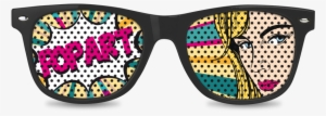 Pop Art Glasses Png