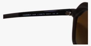 Polarized Lenses Brown Frame With Black Detail Upfront - Plastic