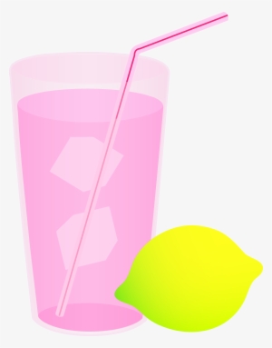 Lemonade Drawing Animated - Pink Lemonade Clipart