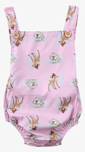 Petite Bello Playsuit 0-6 Months Bambi & Koala Playsuit - Romper Suit
