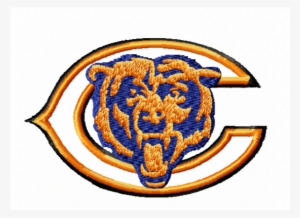 Bears Applique - Chicago Bears Clipart Black And White