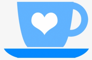 Coffee Mug Icon With Heart On It