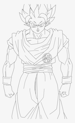 Goku By Jafeththedraxx - Goku Super Saiyan 2 Drawings