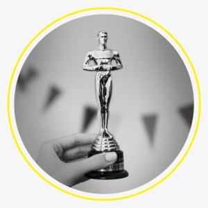 Trophy Circlecutout Yellow - Portable Network Graphics