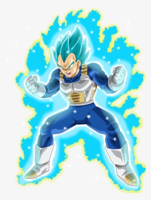 Vegeta Super Saiyan Blue Aura By Frost Z-daveezm