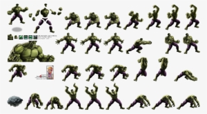Click To View Full Size - Hulk Marvel Avengers Alliance Sprite
