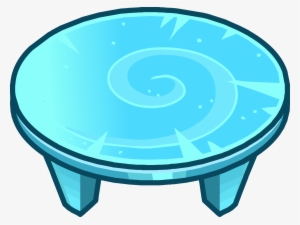 Ice Coffee Table Icon - Club Penguin Mesas