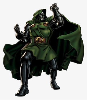Png Black And White Stock Doctor Doom Villains Wiki - Doctor Doom