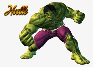 Background Png Names - Incredible Hulk Clipart