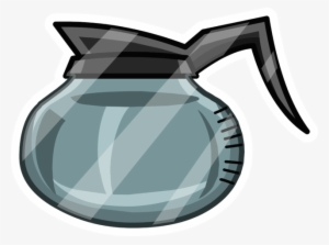 Coffee Pot Pin Icon - Illustration