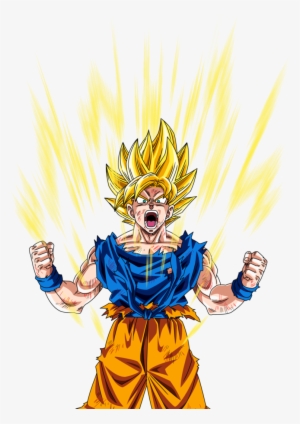 Goku Transparent Super Saiyan - Goku Super Sayayin Png