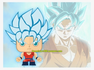 Download Free Paper Craft Pdf Templates Online Free - Goku Dragon Ball Z