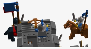 Connectable Castle Wall - Cartoon