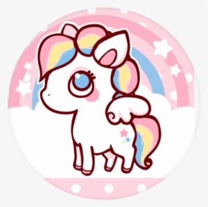 Unicorn Pop Grip - Cute Unicorn Clipart Png