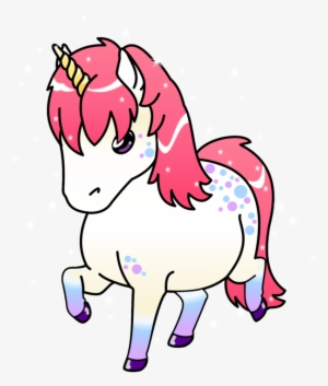Cartoon Unicorn Transparent Background