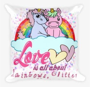 Original Cute Unicorn Valentines Gift Lovers Square - Gift