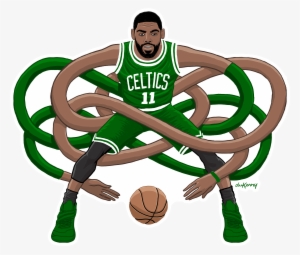 Kyrie Irving Celtics Cartoon