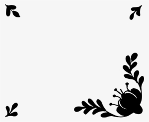 8 Simple Flower Frame - Portable Network Graphics