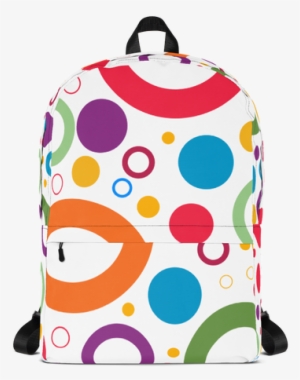 Vibrierende Kreise Und Tupfenmuster Kissen