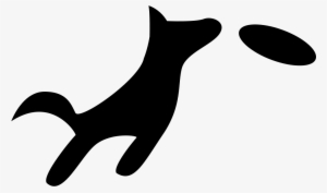 Dog Jumping To Catch A Disc Comments - Dog Jumping Icon
