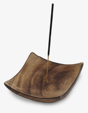 Wooden Square Stick Incense Tray Holder - Freshwater Whipray