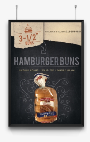 5'buns Simple Black Frame - Brown's Bun Baking Co