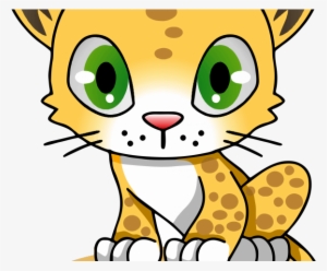 Leopard Clipart Jumping - Draw A Cartoon Amur Leopard
