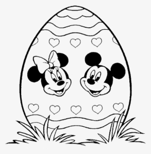 Mickey Mouse Face Coloring Pages Printable - Coloring Pages Minnie Easter