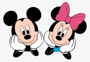 Mickey Minnie Faces - Mickey And Minnie Mouse Face